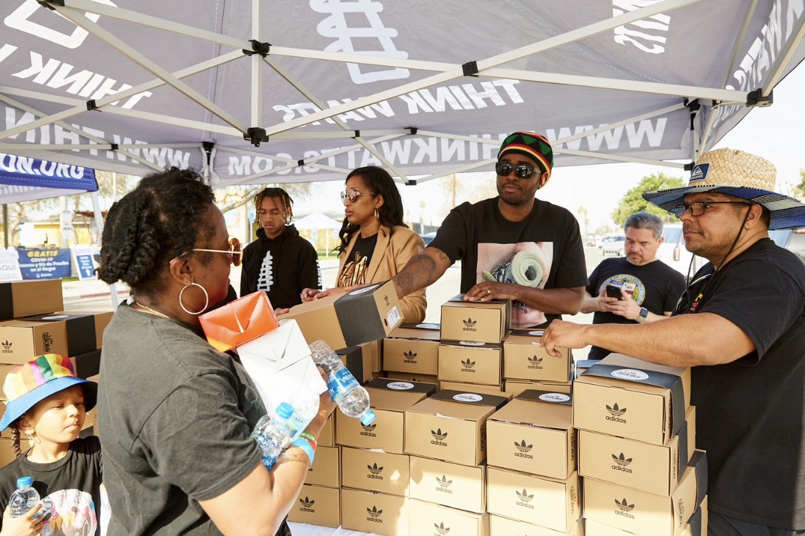 A Watts food distribution line