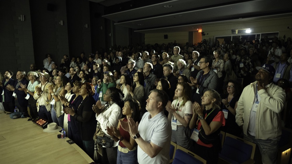 A full room at the Resnick Aspen Action Forum screening